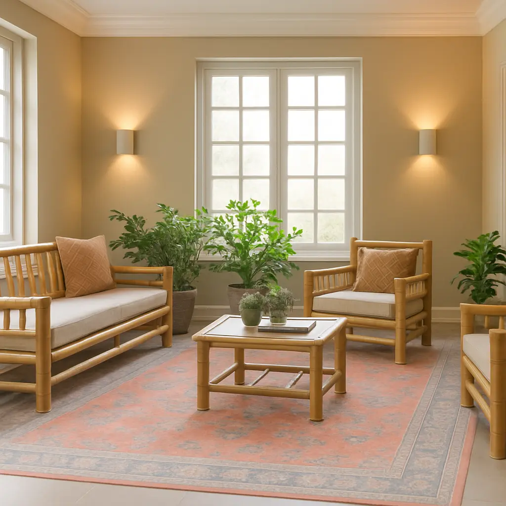 bamboo living room
