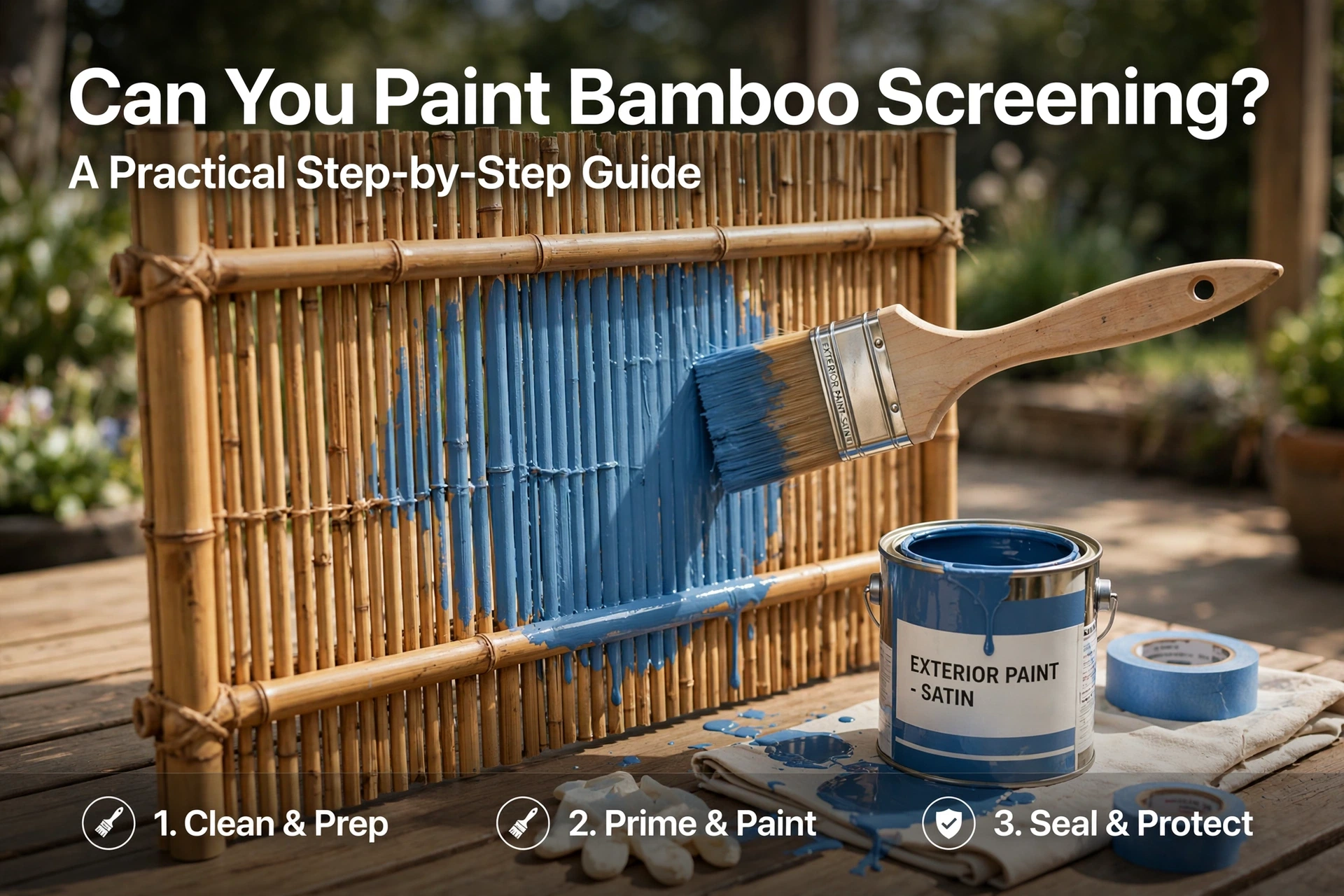 Can You Paint Bamboo Screening? A Practical Step-by-Step Guide