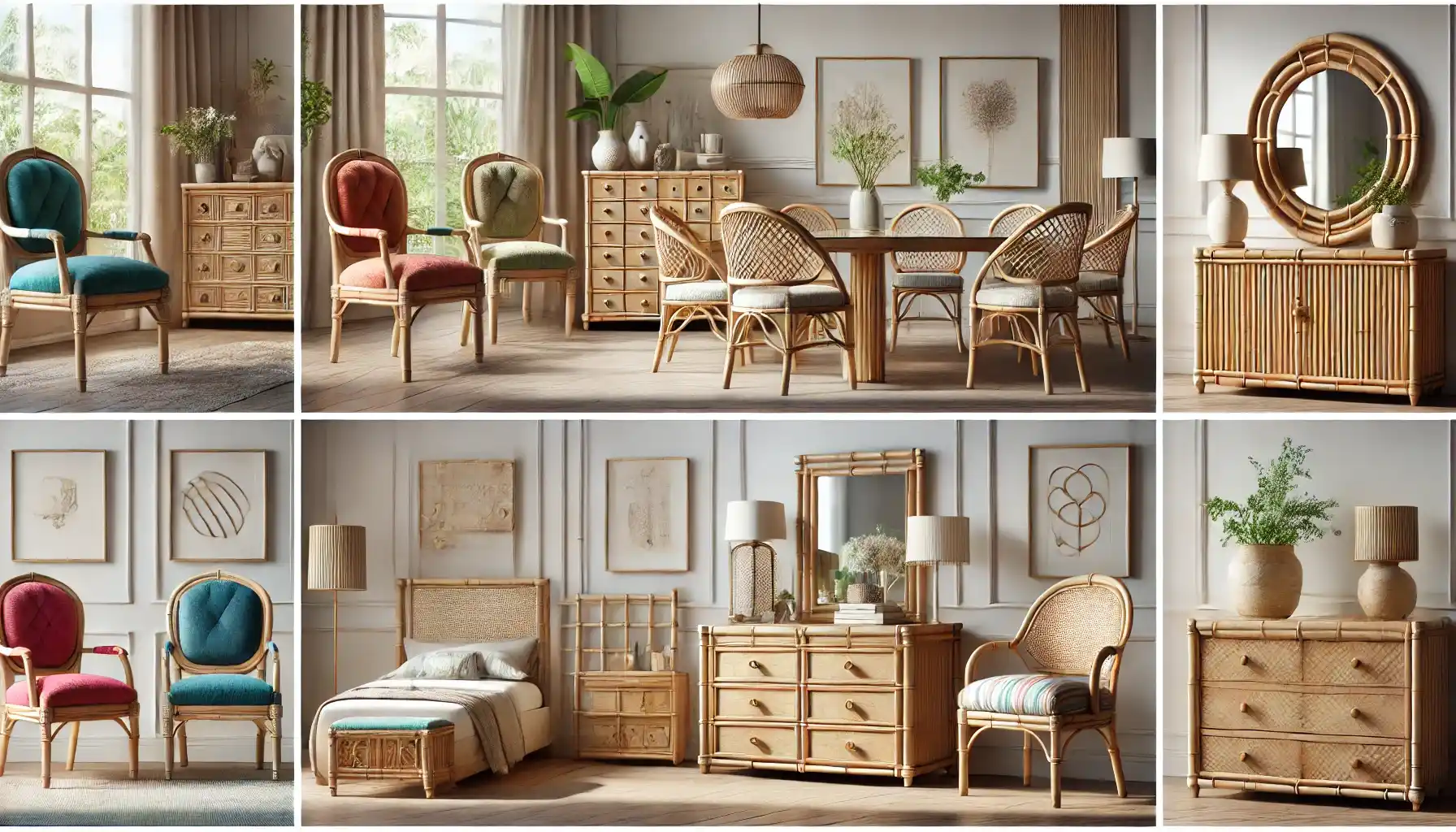 faux bamboo furniture