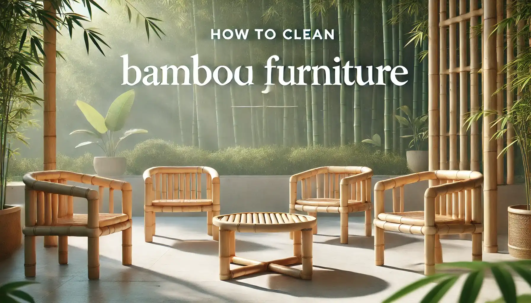How to Clean Bamboo Furniture