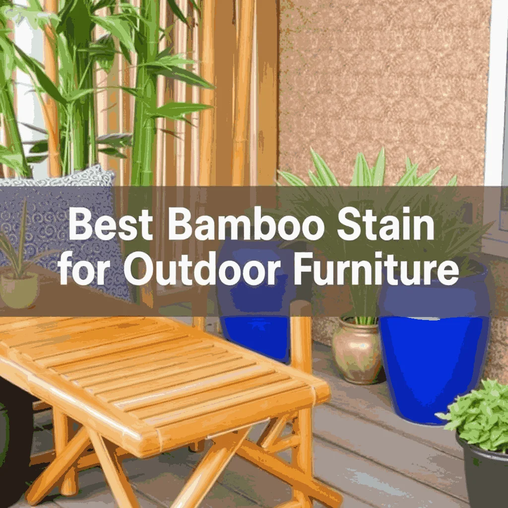Best Bamboo Stain for Outdoor Furniture