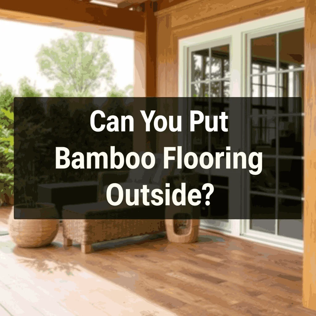 Can You Put Bamboo Flooring Outside?