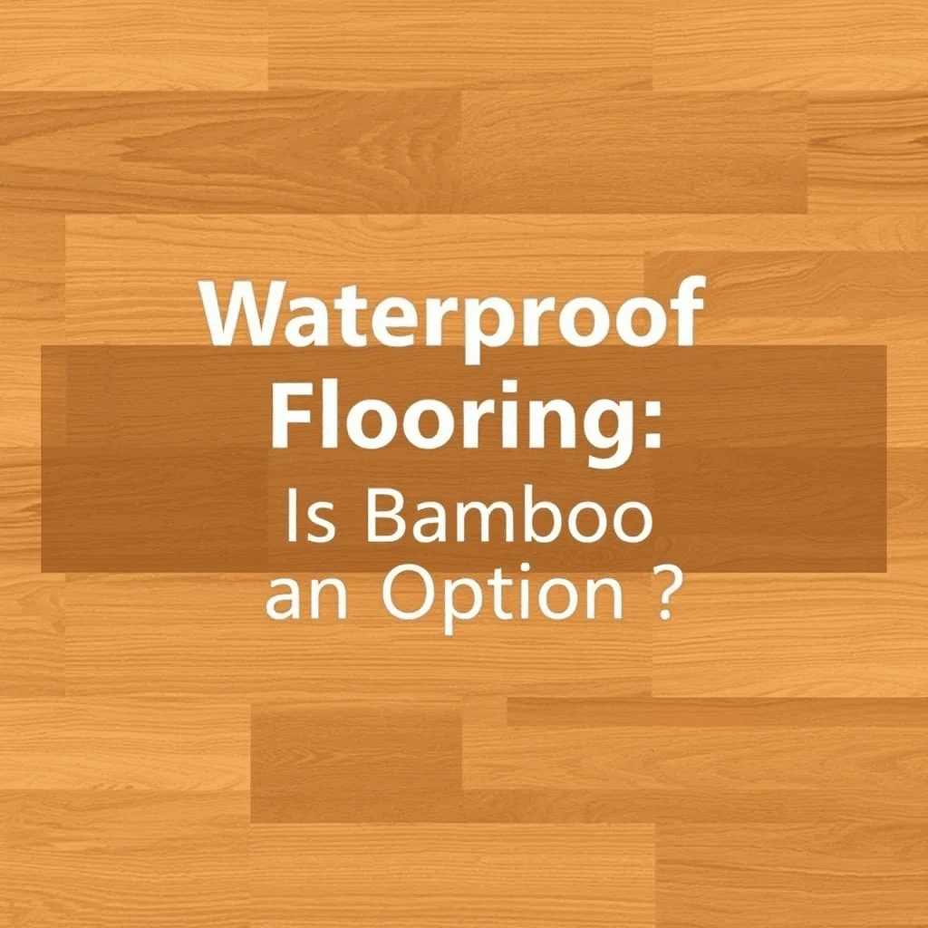 Waterproof flooring