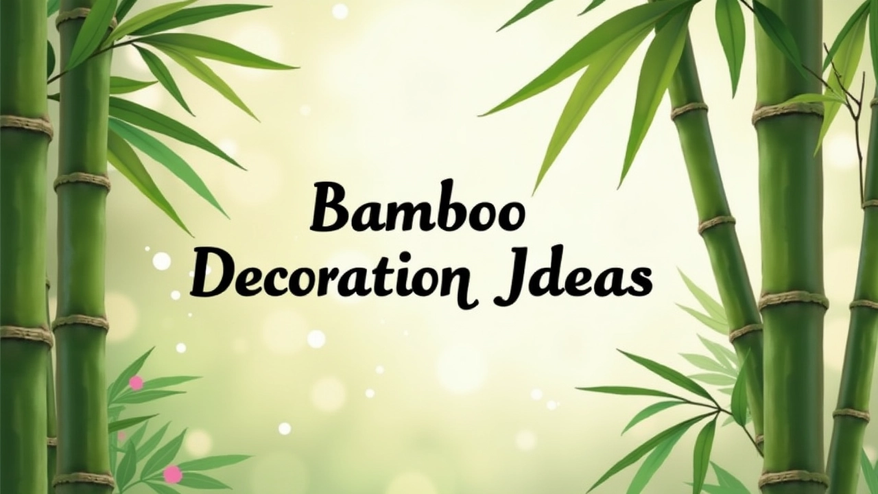 Bamboo Decoration Ideas