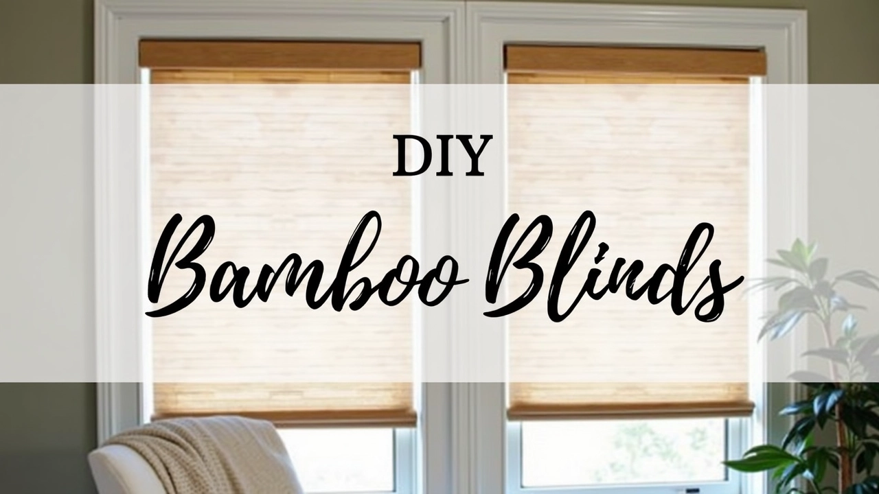 diy bamboo blinds